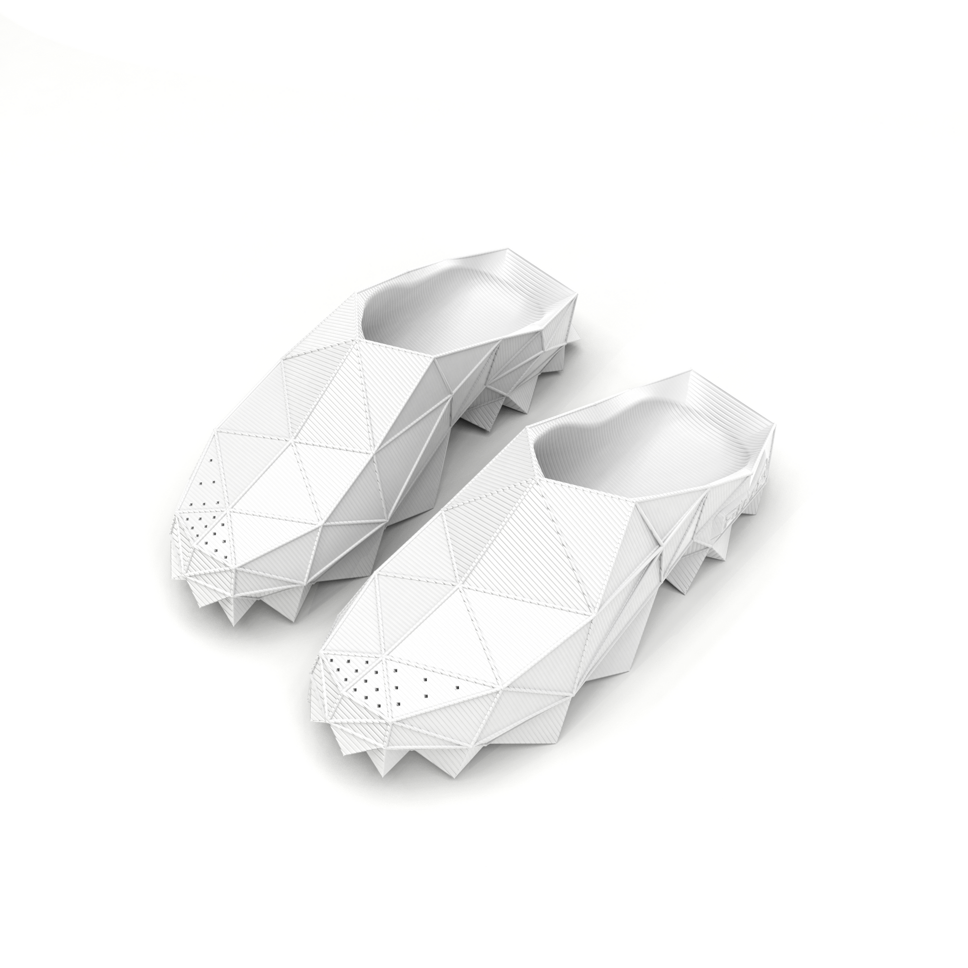 FUSED footwear - Meka Mule - 3D printed footwear-3